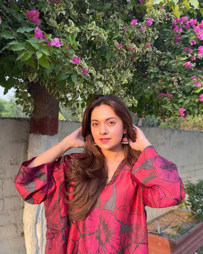 Vania - Digital Printed 3 Pcs PREMIUM FABRIC | SUMMER FIT | STITCHED - 3215
