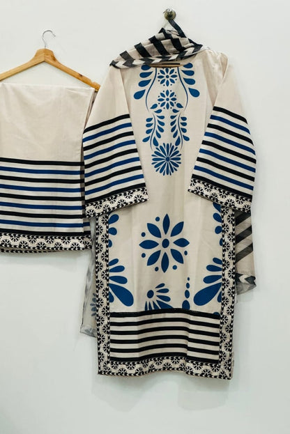 Rangoon (Printed 3 Pcs) Digital Printed | SUMMER FIT | STITCHED
