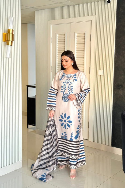 Rangoon (Printed 3 Pcs) Digital Printed | SUMMER FIT | STITCHED