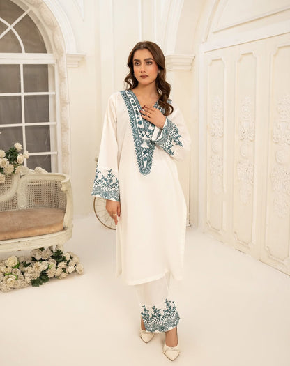 Ayat Long Length (Embroidery 2 Pcs)| EID COLLECTION|