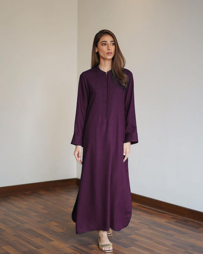 Raima 2 pc Coord Set Premium Fabric | Premium Lawn Stitched | Long Length -15001