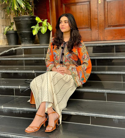 Rangoli (Digital 2 Pcs) - Premium Quality Fabric